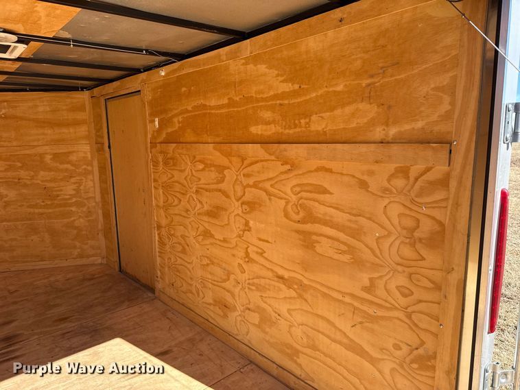 image for item ES5772 2019 Deep South Texas enclosed cargo trailer