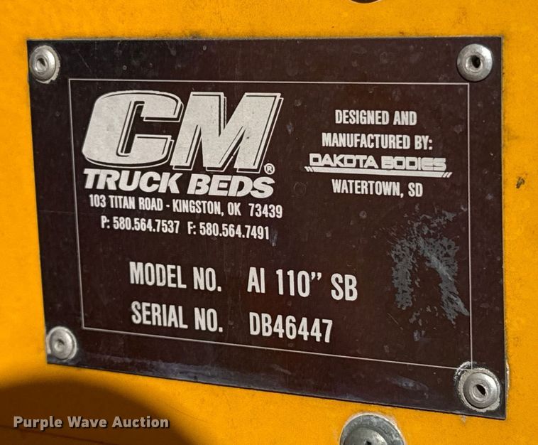 image for item ES5780 2020 Ford F350 Super Duty utility bed pickup truck