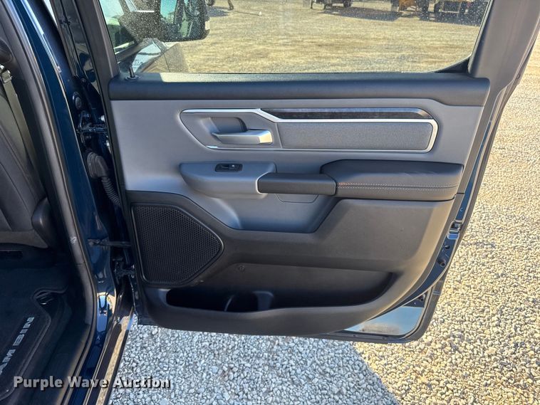 image for item ES5781 2022 RAM 1500 Crew Cab flatbed pickup truck