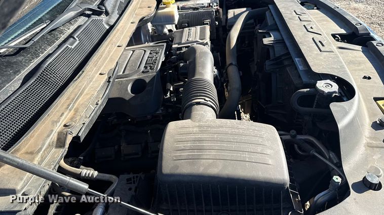 image for item ES5781 2022 RAM 1500 Crew Cab flatbed pickup truck