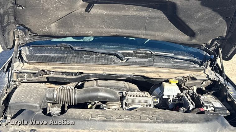 image for item ES5781 2022 RAM 1500 Crew Cab flatbed pickup truck