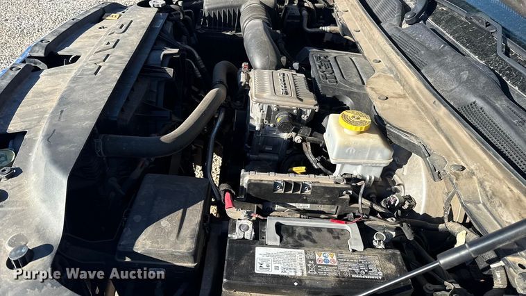 image for item ES5781 2022 RAM 1500 Crew Cab flatbed pickup truck