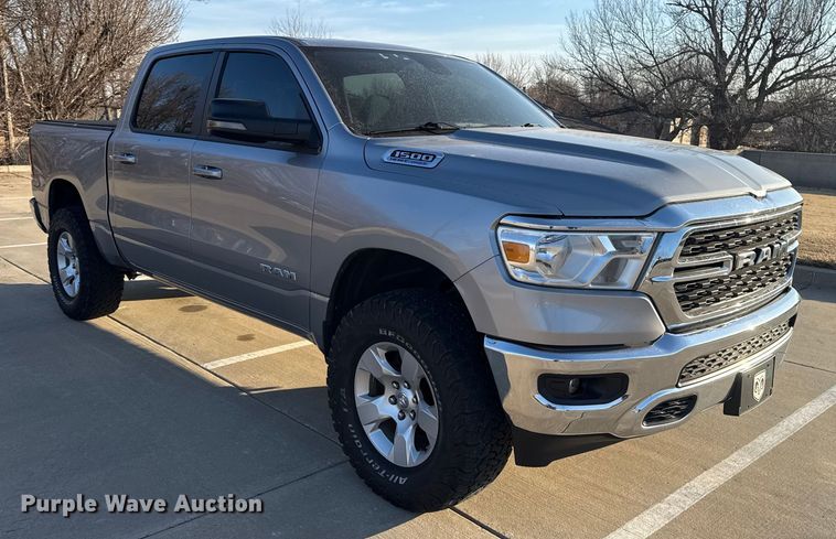 image for item ES5805 2022 RAM 1500 Crew Cab pickup truck