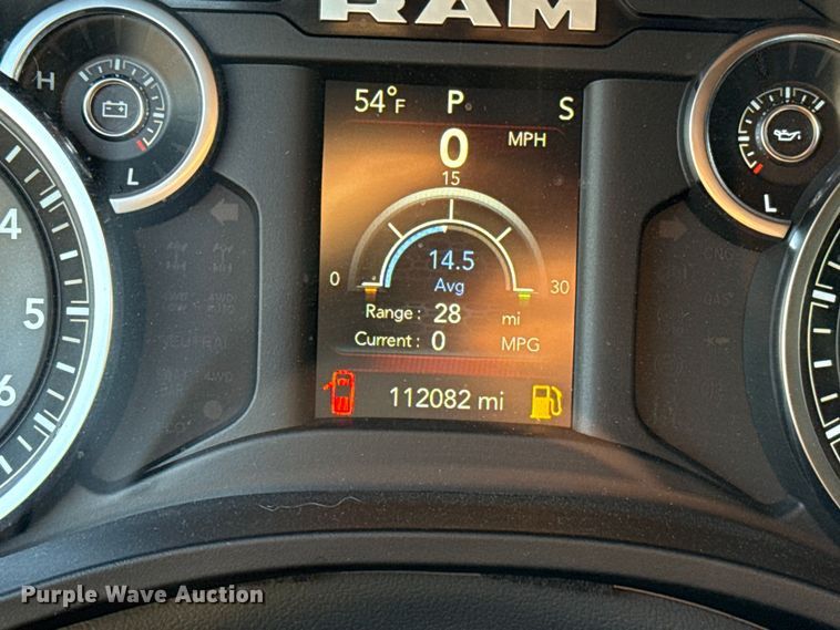 image for item ES5805 2022 RAM 1500 Crew Cab pickup truck