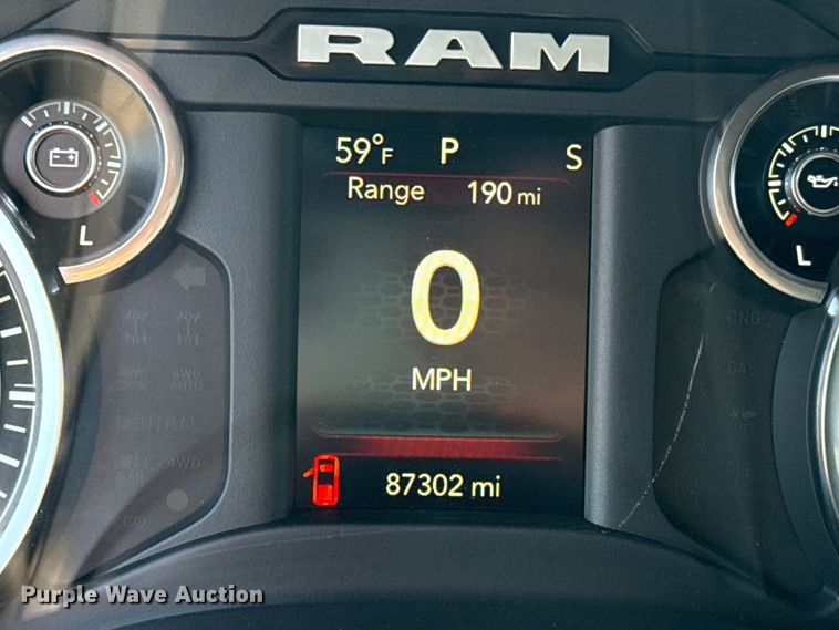 image for item ES5807 2023 RAM 1500 Crew Cab pickup truck