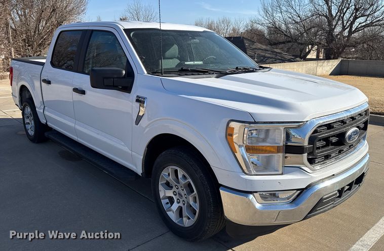 image for item ES5808 2022 Ford F150 Crew Cab pickup truck