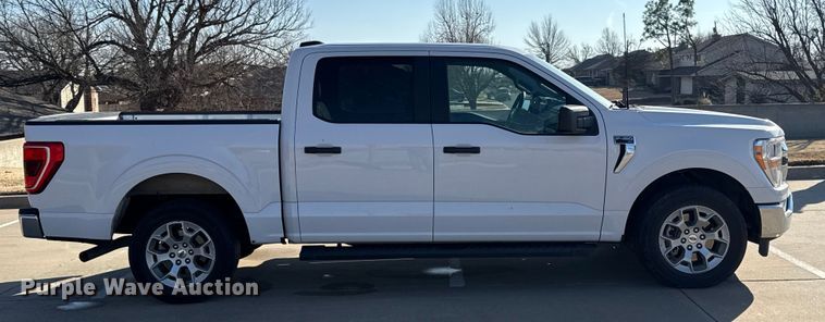 image for item ES5808 2022 Ford F150 Crew Cab pickup truck