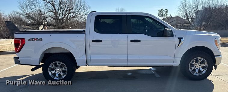 image for item ES5809 2022 Ford F150 Crew Cab pickup truck