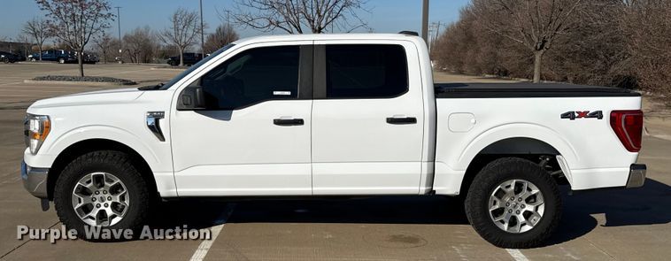 image for item ES5809 2022 Ford F150 Crew Cab pickup truck