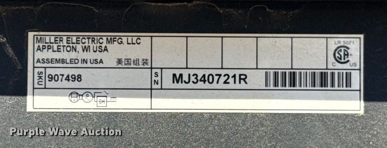 image for item ES5844 Miller Bobcat 225 welder/generator