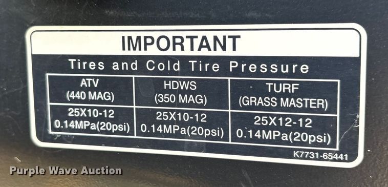image for item ES8548 2020 Kubota RTV X1100C utility vehicle