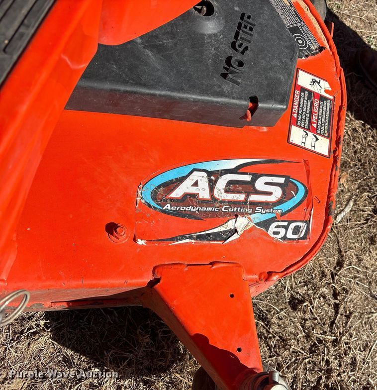 image for item ES8549 2019 Kubota ZD1211 ZTR lawn mower