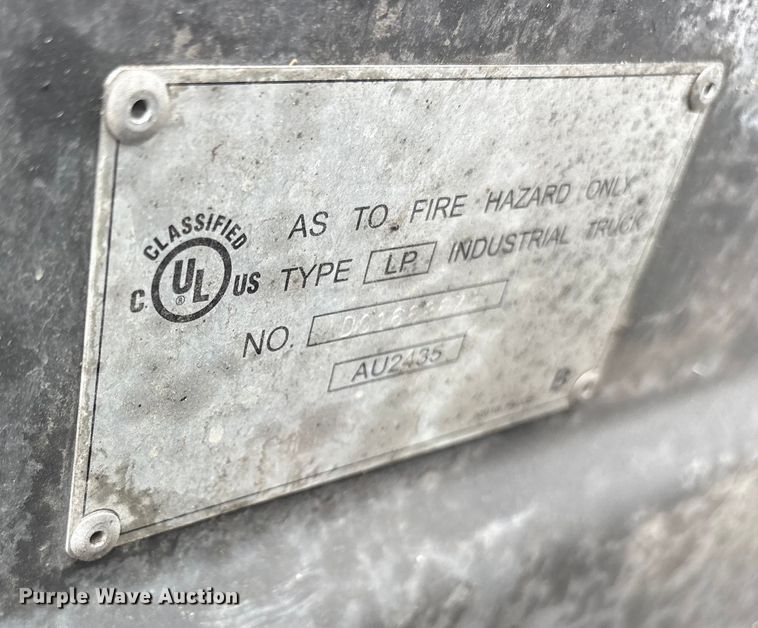 image for item ES8550 2017 UniCarriers PF50 forklift