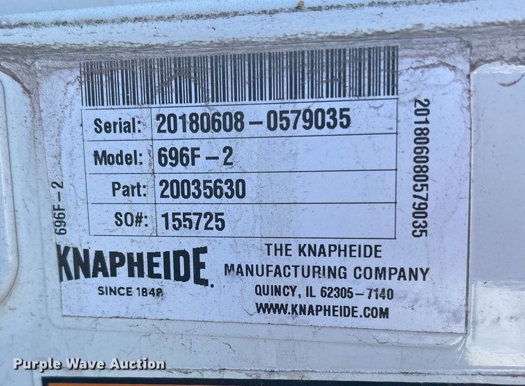 image for item ES8554 2018 GMC Sierra 2500HD Crew Cab utility bed pickup truck