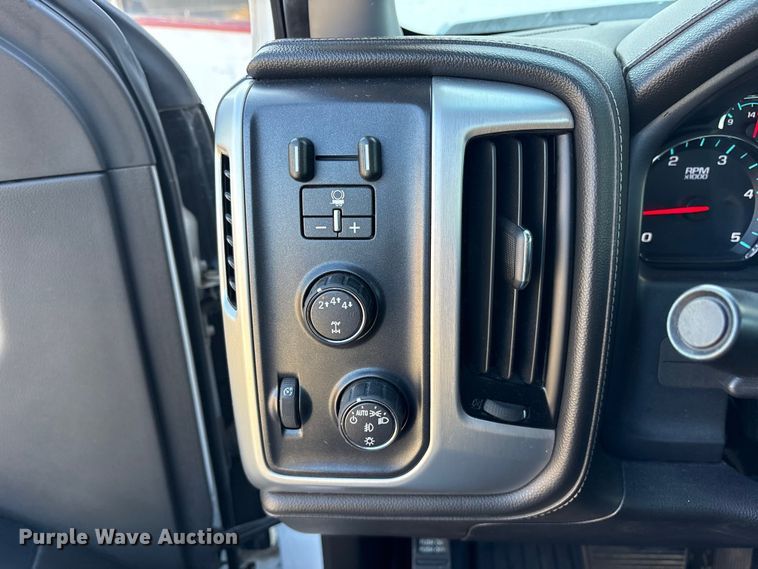 image for item ES8554 2018 GMC Sierra 2500HD Crew Cab utility bed pickup truck