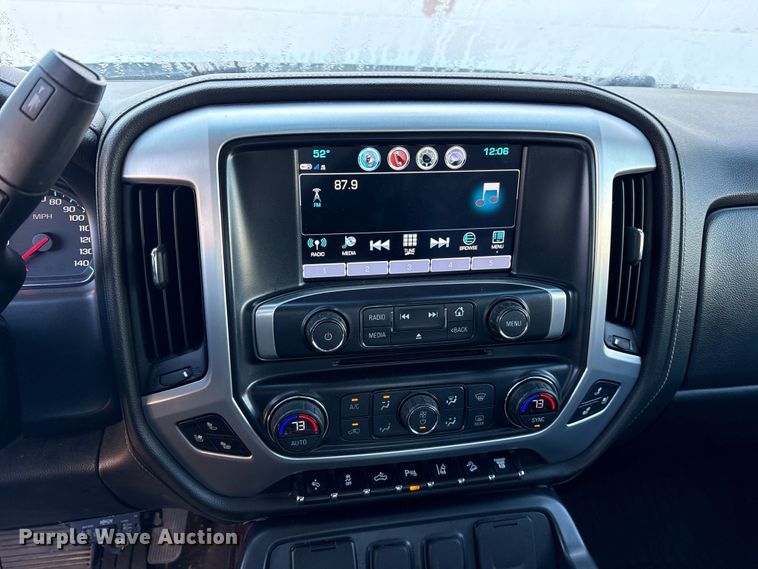 image for item ES8554 2018 GMC Sierra 2500HD Crew Cab utility bed pickup truck