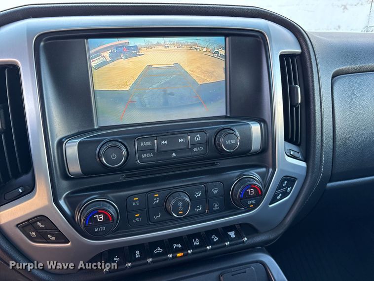 image for item ES8554 2018 GMC Sierra 2500HD Crew Cab utility bed pickup truck