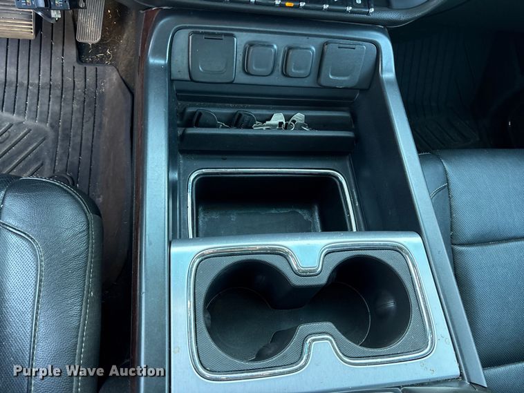 image for item ES8554 2018 GMC Sierra 2500HD Crew Cab utility bed pickup truck