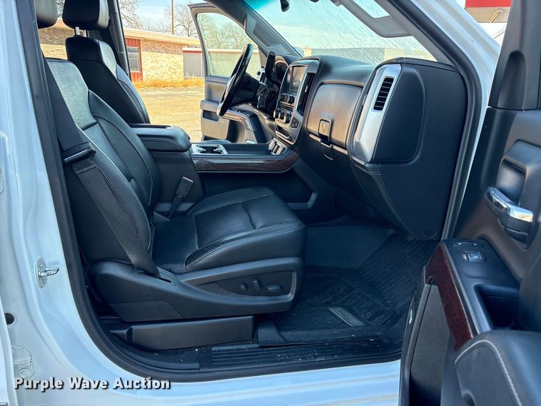 image for item ES8554 2018 GMC Sierra 2500HD Crew Cab utility bed pickup truck