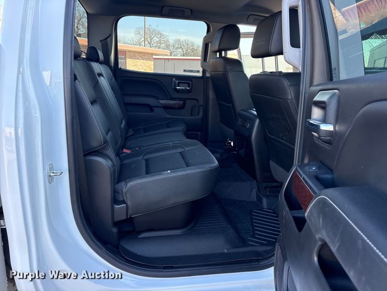 image for item ES8554 2018 GMC Sierra 2500HD Crew Cab utility bed pickup truck