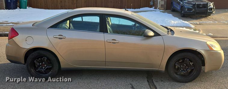 image for item ET1237 2008 Pontiac G6 