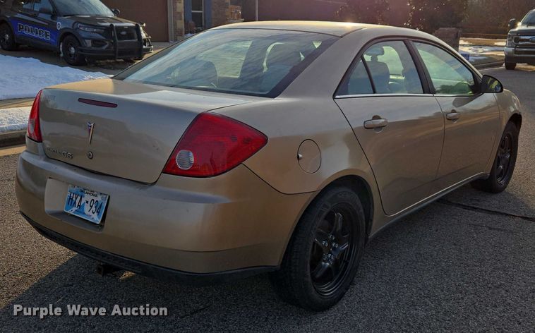 image for item ET1237 2008 Pontiac G6 