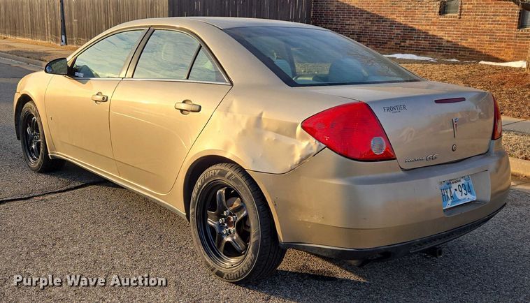 image for item ET1237 2008 Pontiac G6 