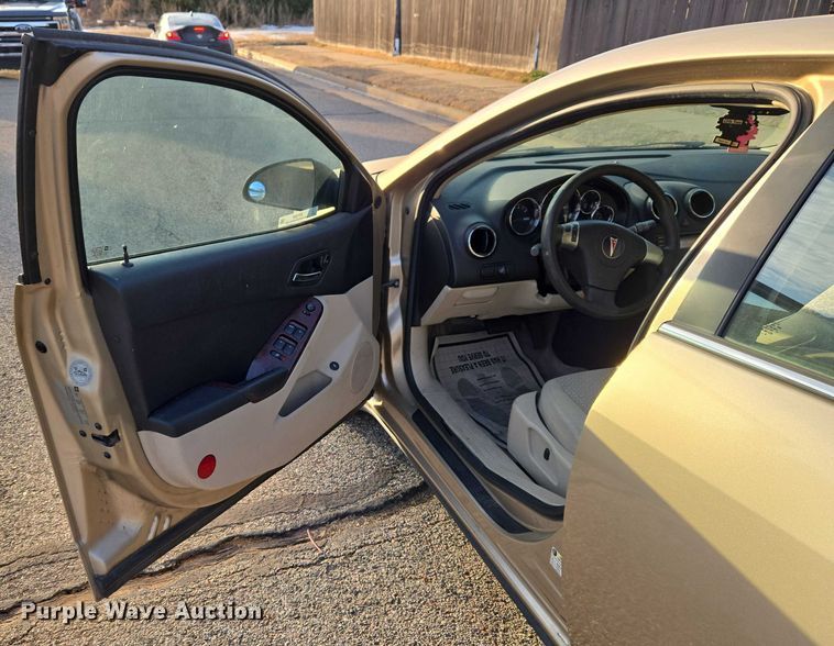 image for item ET1237 2008 Pontiac G6 