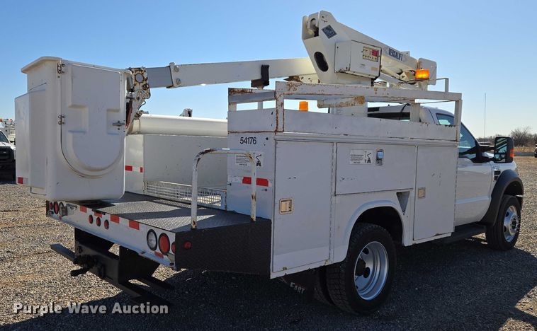 image for item ET1265 2008 Ford F450 bucket truck