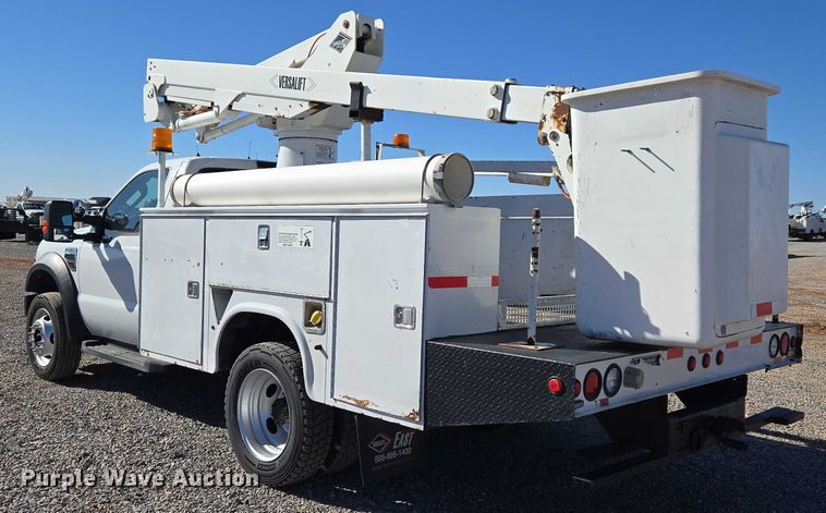 image for item ET1265 2008 Ford F450 bucket truck