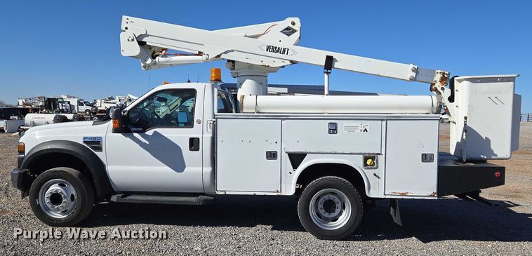 image for item ET1265 2008 Ford F450 bucket truck