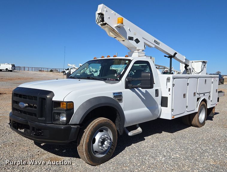 image for item ET1267 2008 Ford F450 bucket truck