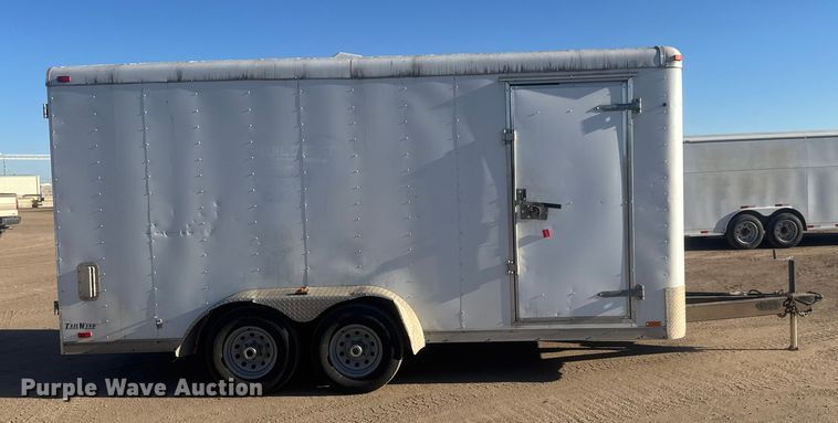 image for item ET1512 2015 Continental enclosed cargo trailer
