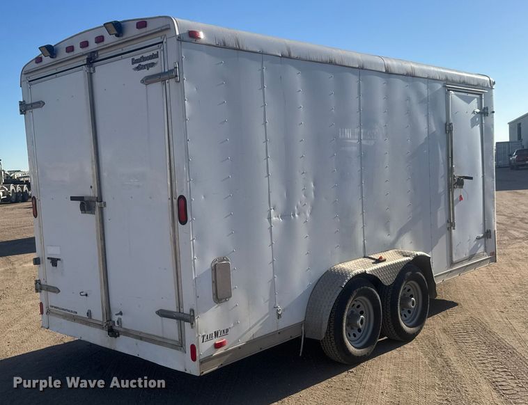 image for item ET1512 2015 Continental enclosed cargo trailer