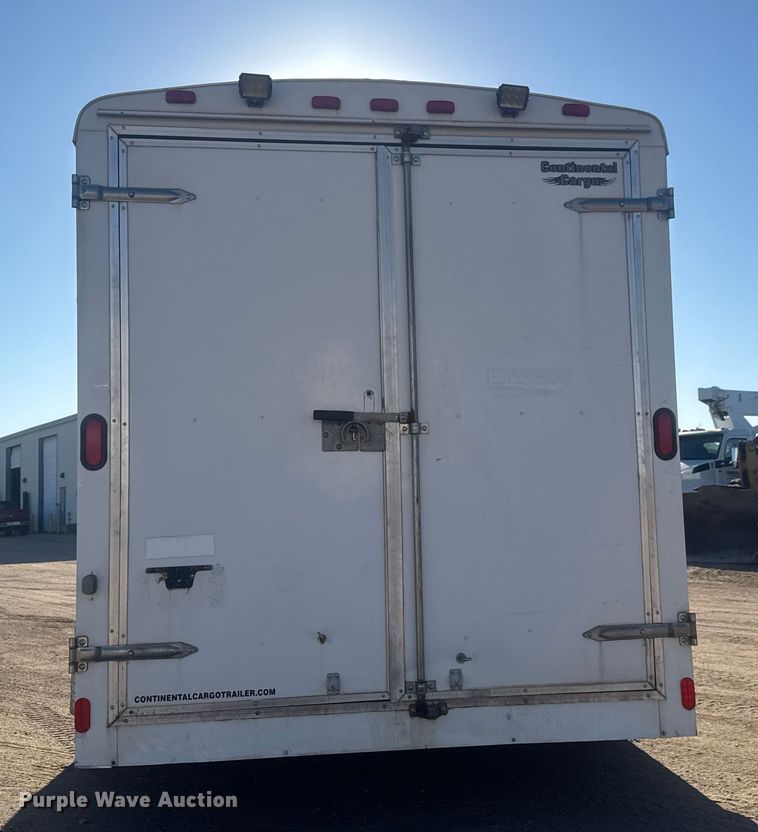 image for item ET1512 2015 Continental enclosed cargo trailer