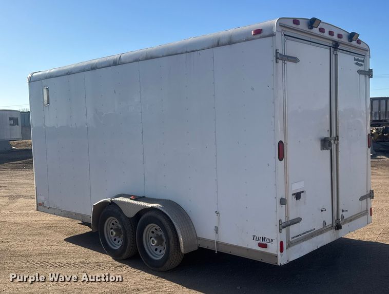 image for item ET1512 2015 Continental enclosed cargo trailer