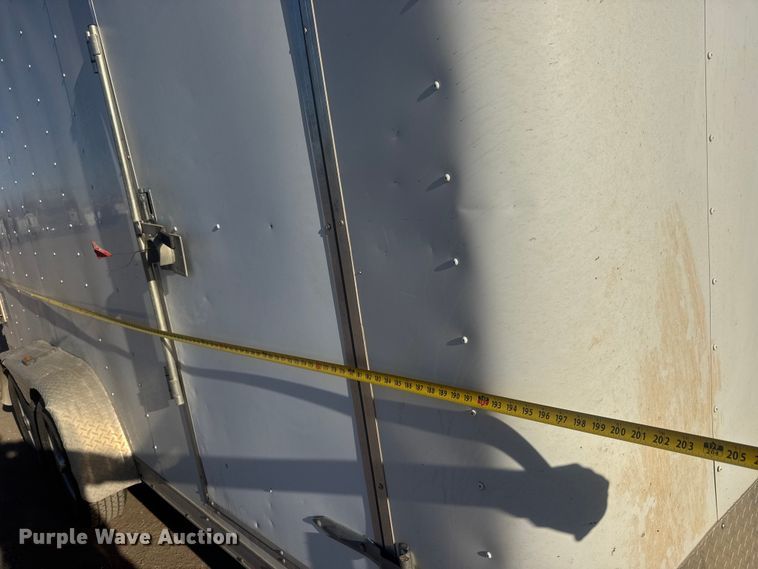 image for item ET1512 2015 Continental enclosed cargo trailer