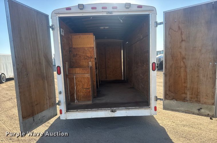 image for item ET1512 2015 Continental enclosed cargo trailer