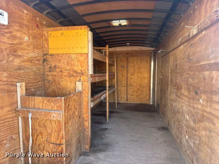 image for item ET1512 2015 Continental enclosed cargo trailer