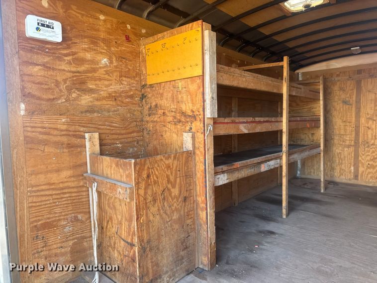 image for item ET1512 2015 Continental enclosed cargo trailer