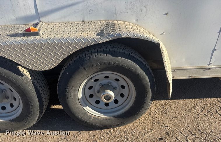 image for item ET1512 2015 Continental enclosed cargo trailer