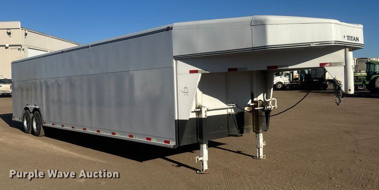 image for item ET1513 2017 Titan HR6761 enclosed cargo trailer