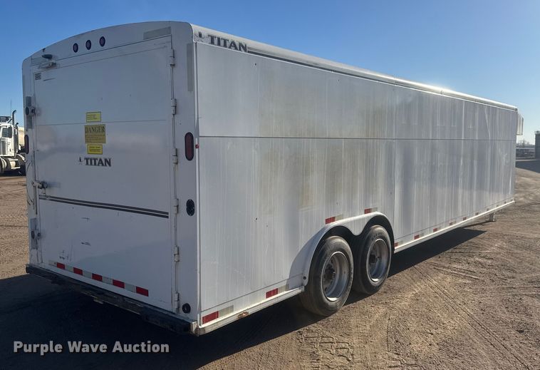 image for item ET1513 2017 Titan HR6761 enclosed cargo trailer