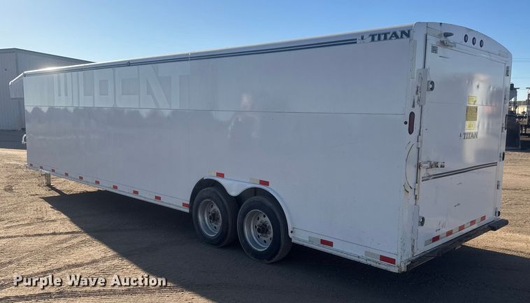 image for item ET1513 2017 Titan HR6761 enclosed cargo trailer