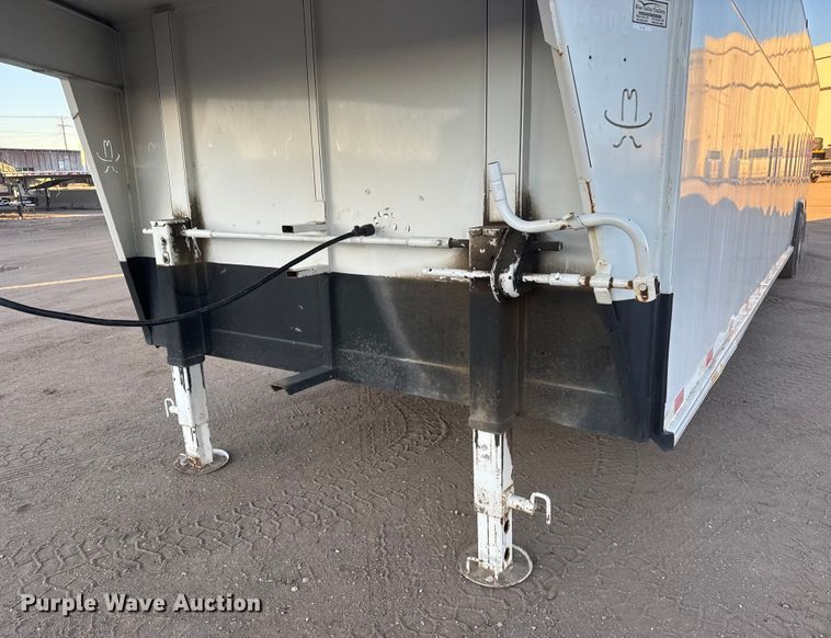 image for item ET1513 2017 Titan HR6761 enclosed cargo trailer