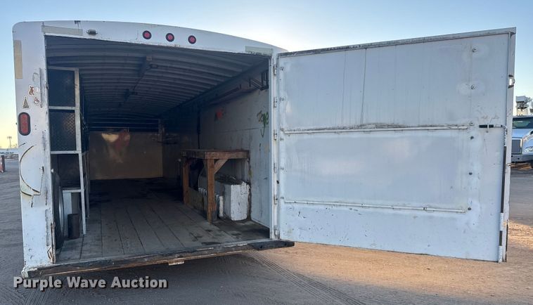 image for item ET1513 2017 Titan HR6761 enclosed cargo trailer