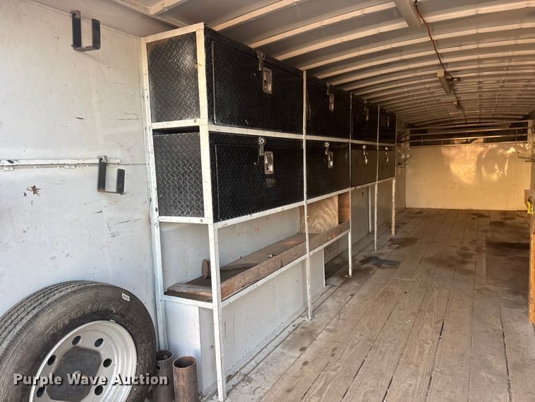 image for item ET1513 2017 Titan HR6761 enclosed cargo trailer