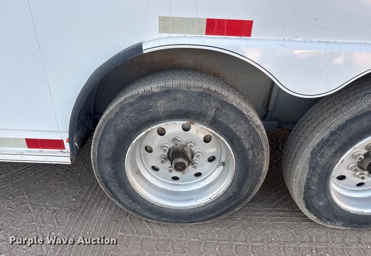 image for item ET1513 2017 Titan HR6761 enclosed cargo trailer