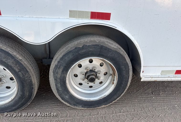 image for item ET1513 2017 Titan HR6761 enclosed cargo trailer