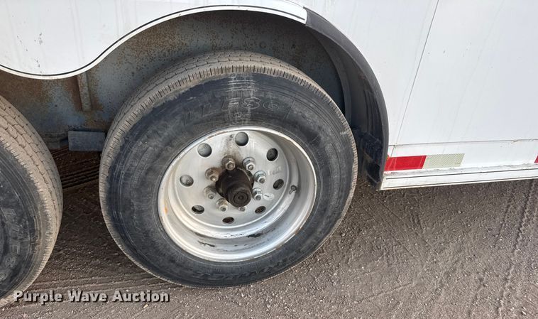 image for item ET1513 2017 Titan HR6761 enclosed cargo trailer